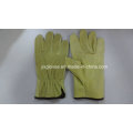 Full Leather Driver Glove-Safety Glove-Leather Working Glove